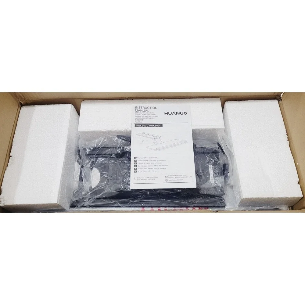 Huanuo Keyboard Tray Under‎ Desk 360 Adjustable Ergonomic Sliding 25